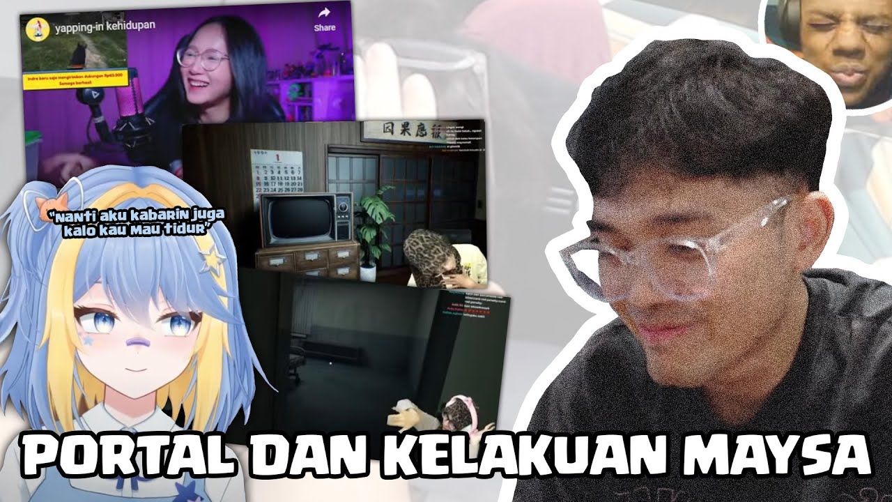 Portal Tante Giska, Kelakukan Maysa kesurupan dan Pamit tidur ke Pingu [ Naplive Clip ]