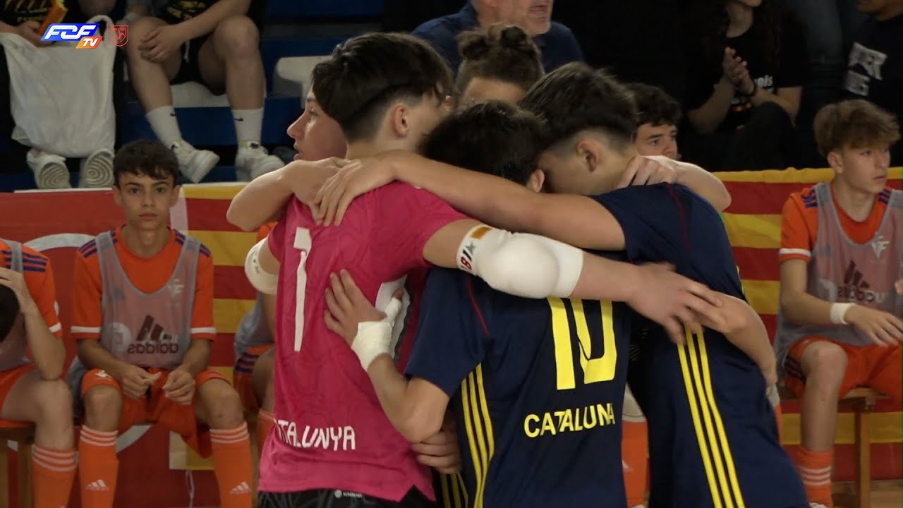 Resum Semifinal Comunitat Valenciana - Catalunya inf. masculina (Campionat d'Espanya de Futbol Sala)