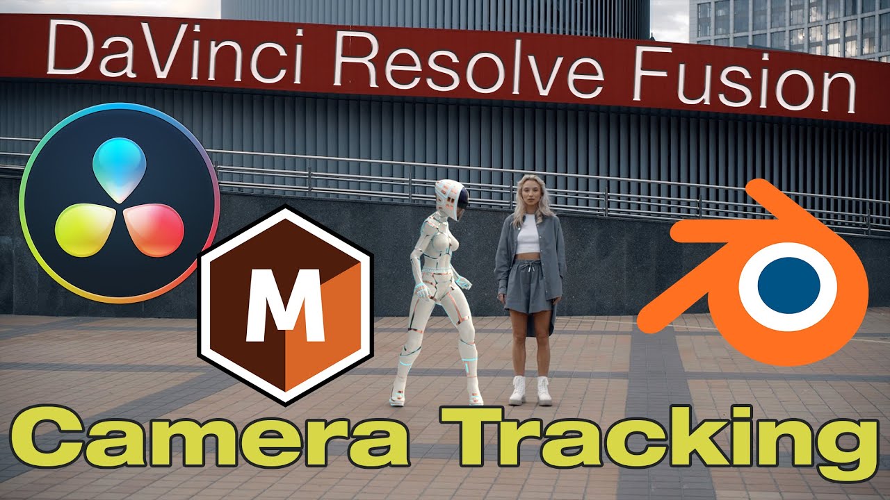 Отслеживание камеры в DaVinci Resolve Fusion (Mocha Pro и Blender)