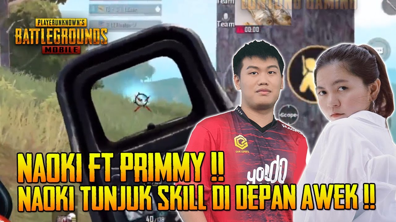 26 Kills Naoki Mengganas Kat Sanhok Carry 2 Awek Comel Sampai Chicken | Naoki Ft Primmy| PUBG Mobile