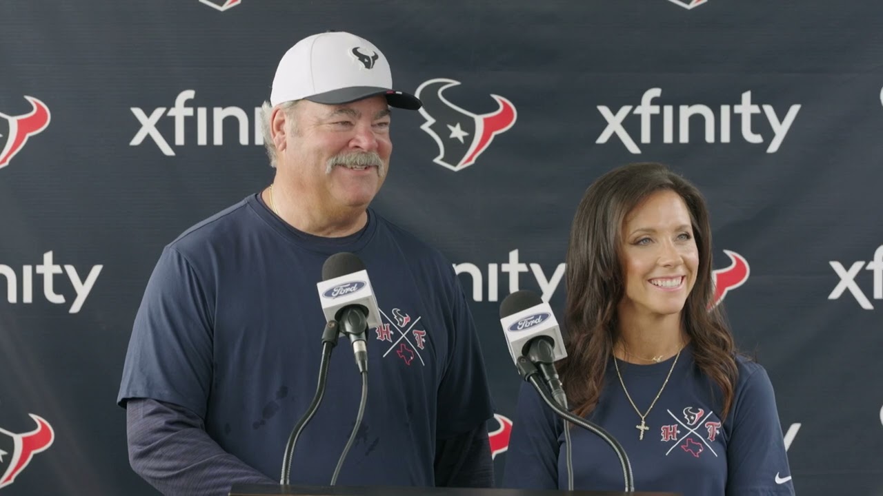 Hannah and Cal McNair Texans Media Availability | Full July 26 Q&A