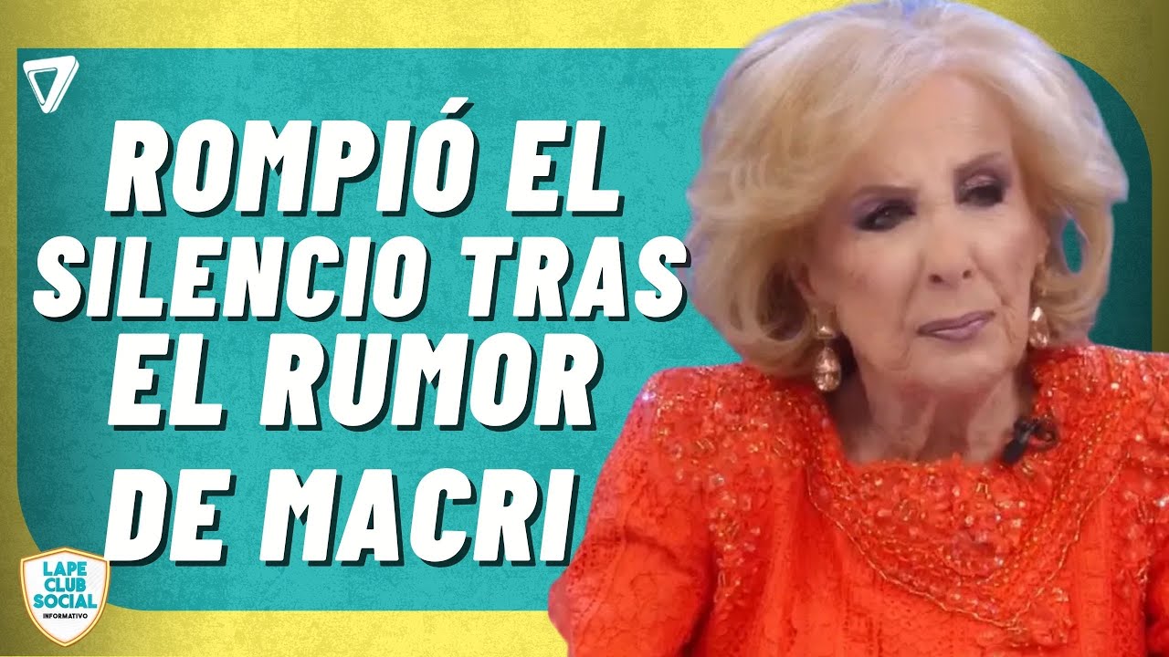 👵 ¡Furia! Mirtha Legrand rompió el silencio tras el rumor de MACRI con su propia nieta