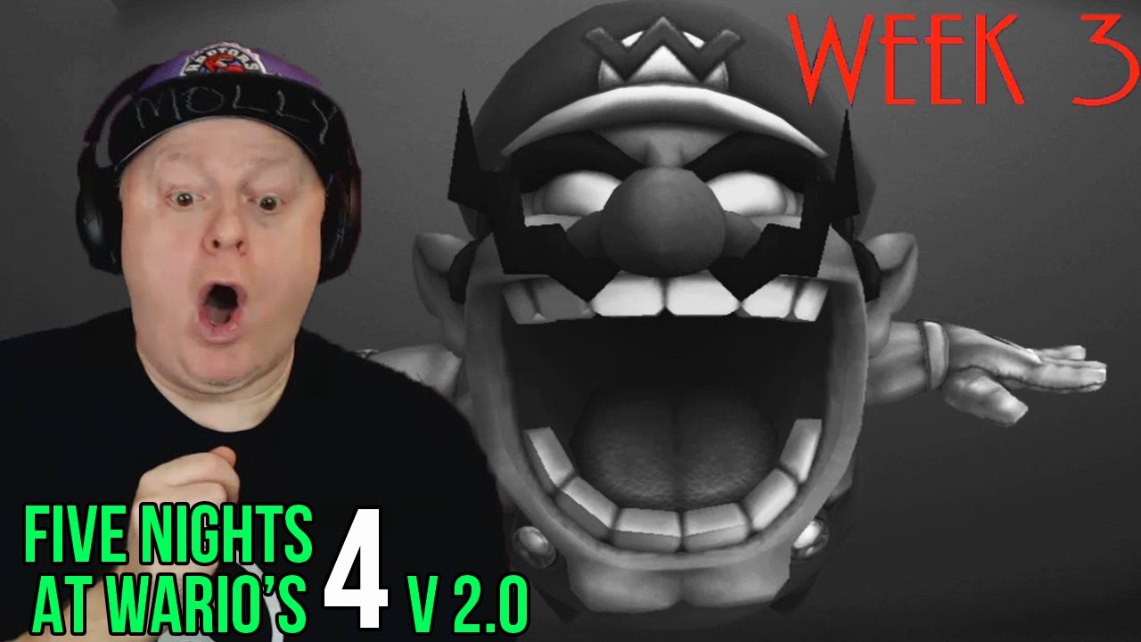 I UNLOCKED WEEK 3 AND WARIO IS NOT HAPPY ABOUT IT | FIVE NIGHTS AT WARIO'S 4 V 2.0 - WEEK 3 COMPLETE