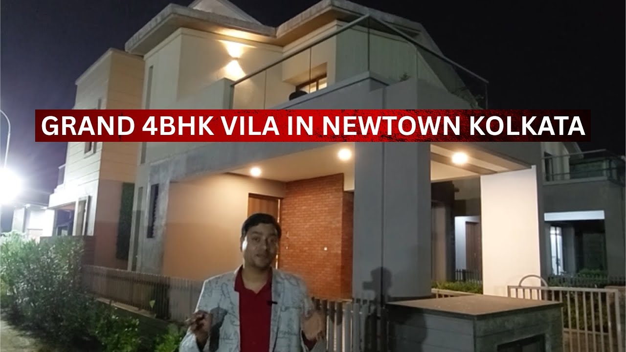 Independent 4bhk Villa In Newtown Kolkata beside Wipro IT Hub 📞8100293325 #villa #mgglobal #kolkata