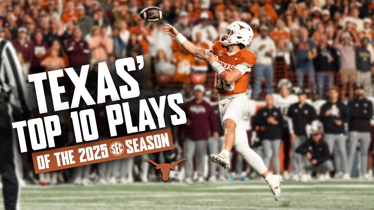 Топ-10 моментов сезона SEC по американскому футболу 2025 года в исполнении Texas Longhorns
