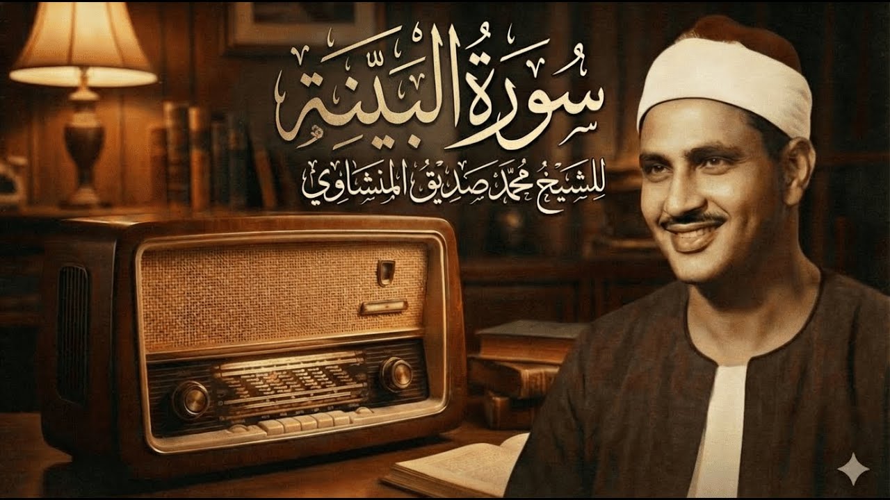 سورة البينة كاملة | الشيخ محمد صديق المنشاوي | تلاوة خاشعة