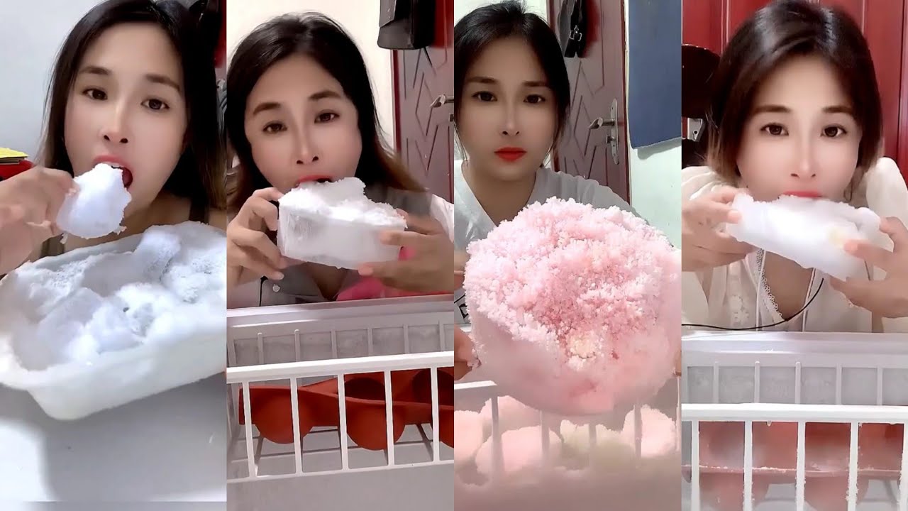 ASMR her thin ice eating only bites part 7
