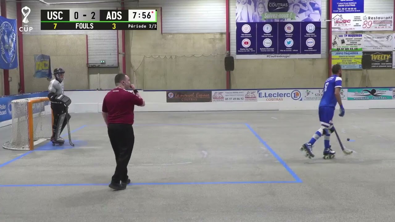 HIGHLIGHTS - Rink Hockey - WSE Cup Men - US Coutras RH (FRA) x AD Sanjoanense (POR)