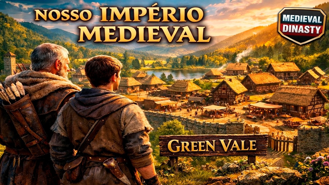 NOSSO IMPÉRIO MEDIEVAL: TOUR DETALHADO DA VILA GREEN VALE - MEDIEVAL DINASTY