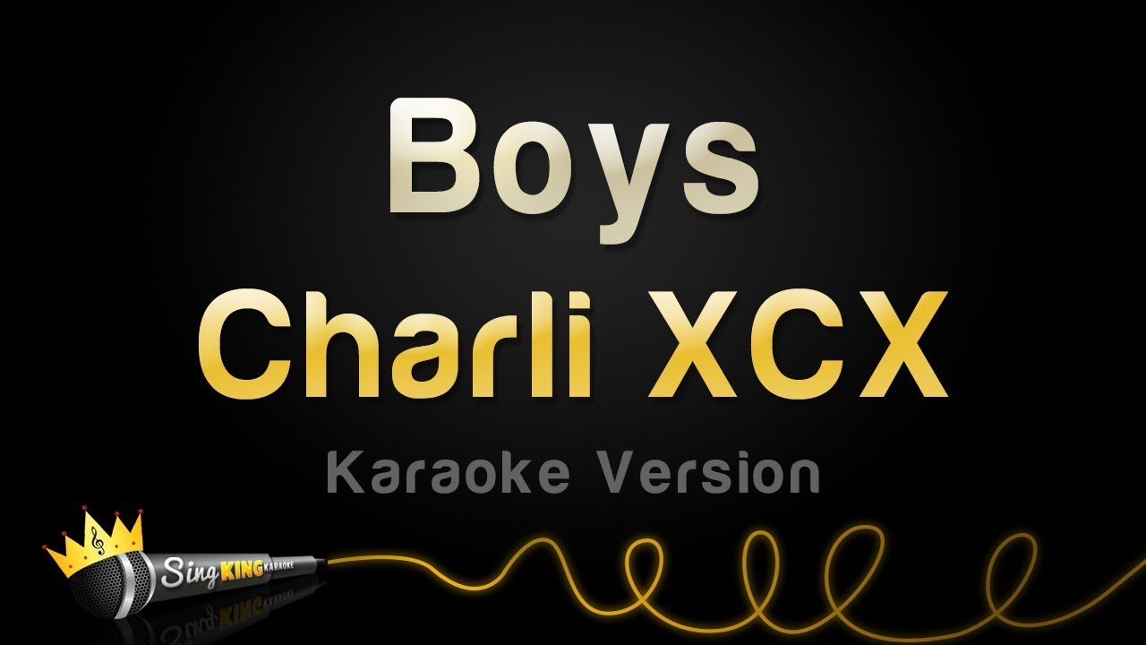 Charli XCX - Boys (Karaoke Version)