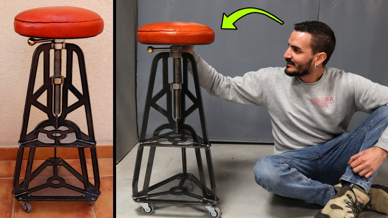 Fabrico este TABURETE para el TALLER
