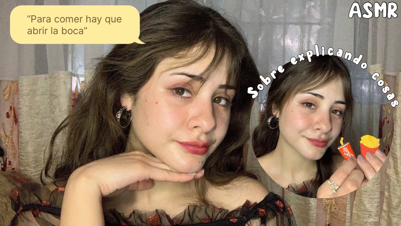 ASMR sobre explicando cosas OBVIAS // ASMR CASERO