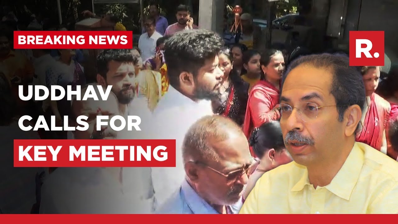 Uddhav Calls for Emergency Meet Today; Supporters Gather Outside Matoshree