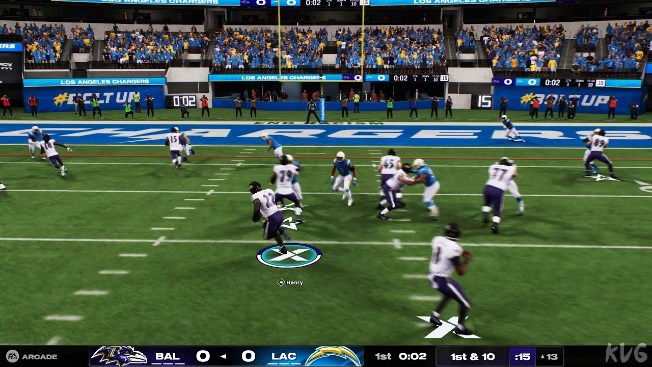 Madden NFL 25 - Baltimore Ravens vs Los Angeles Chargers - Gameplay (PS5 UHD) [4K60FPS]
