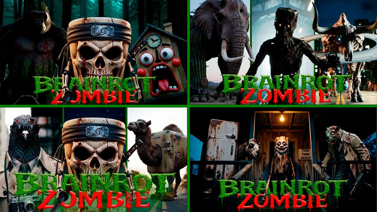 BRAINROT ZOMBIE: Genesis | Episodes 1-4 | Official Music Video