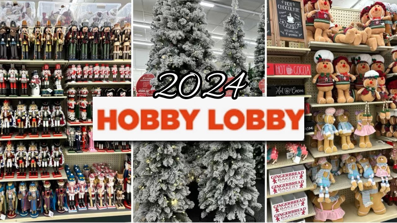 HOBBY LOBBY🚨🌲CHRISTMAS SHOP WITH ME FOR 2024🌲 #new #hobbylobby #christmas