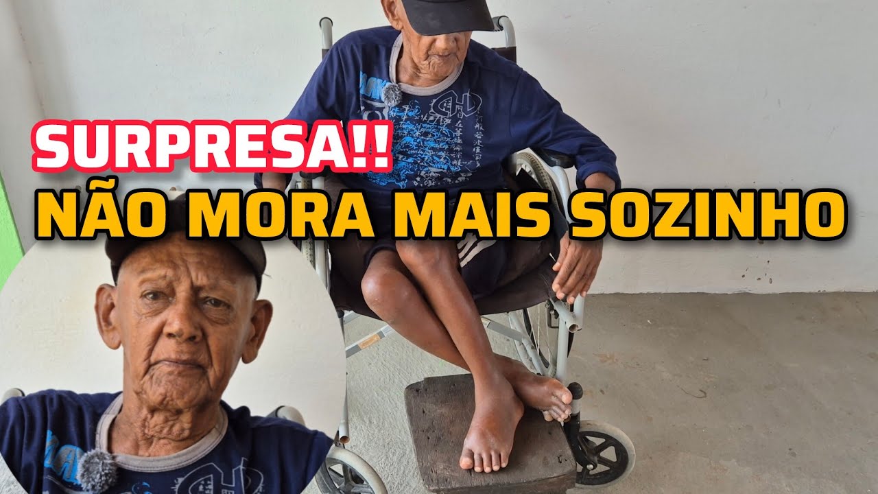 VOLTEI NA CASA DO SEU RAIMUNDO, IDOSO QUE VIVIA ISOLADO, AGORA EM SUA NOVA CASA 😃🙌🏼