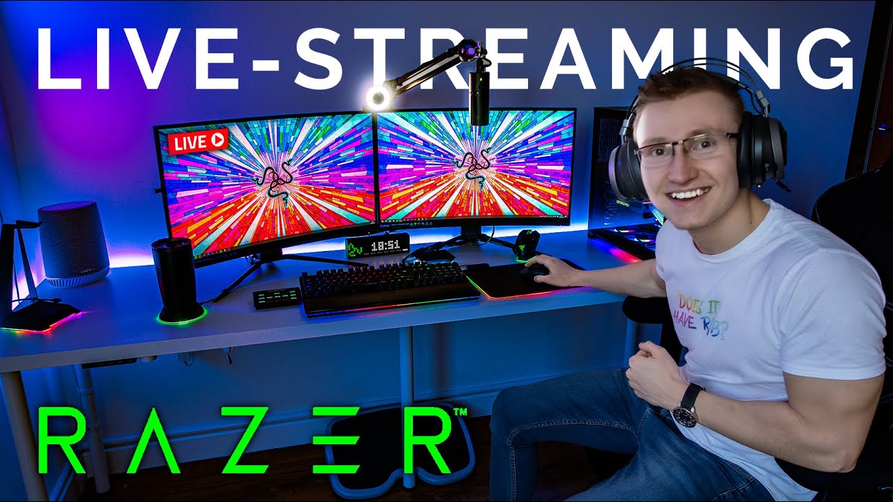 Building My NEW Razer Live-Streaming Setup!