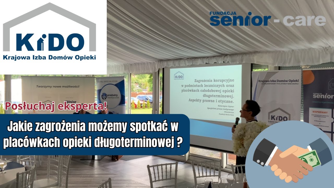 Jakie zagrożenia korupcyjne można spotkać w placówkach opieki długoterminowej?  Posłuchaj eksperta!