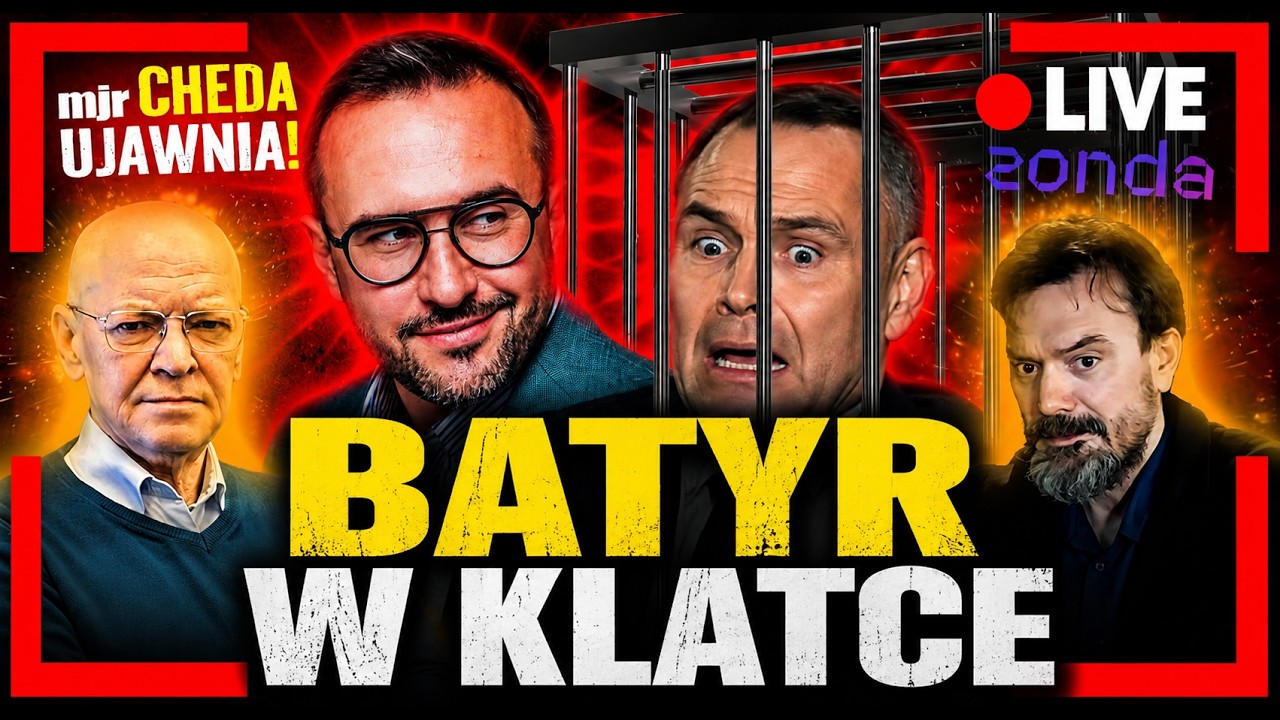 [LIVE] &bull; Zondacrypto pogrąży Nawrockiego? Batyr w centrum afery. Mjr Robert Cheda, Piński