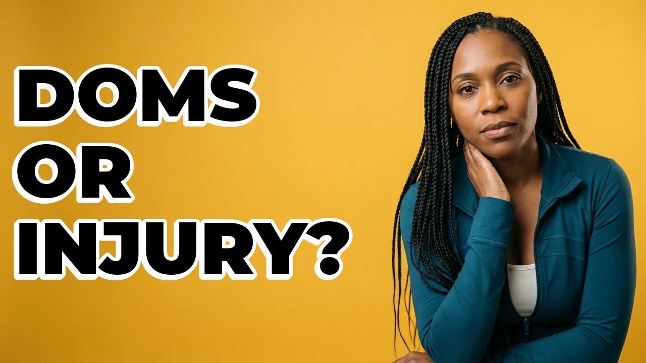 Is My Muscle Pain From Exercise Or An Injury?
