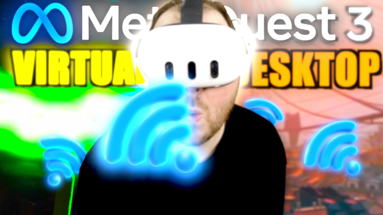 Virtual Desktop Quest 3: НАСТРОЙКИ И КОНФИГУРАЦИЯ! Meta Quest 3 PCVR и SteamVR