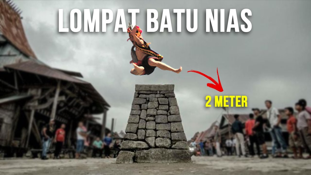 Lompat Batu Nias Fahombo, Tradisi Lompat Batu Setinggi 2 Meter
