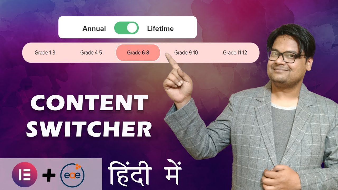Content Switcher in Elementor | 100% Free | Elementor Addon Elements