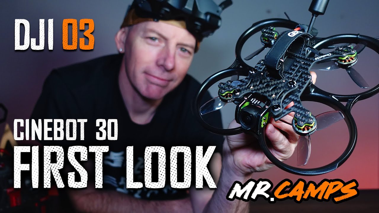 FIRST LOOK! - GEPRC Cinebot30 HD O3 4K FPV Drone Review