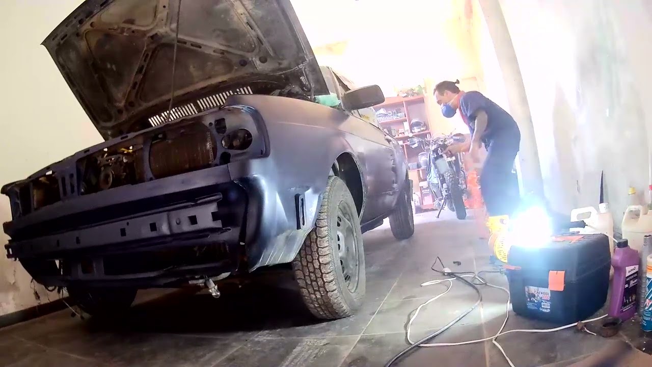 Pintura Saveiro Gl  (compressor de ar direto)