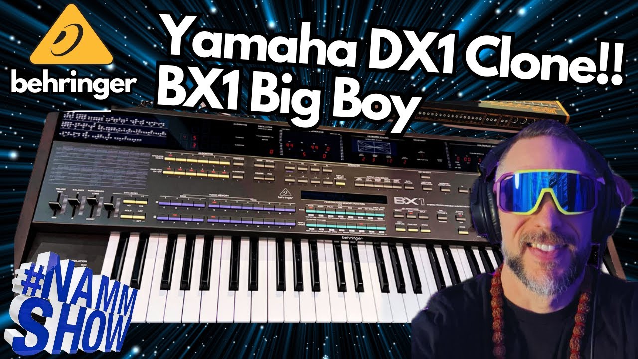 Срочная новость: Behringer BX1: клон Yamaha DX1! // Новости NAMM25 // Распаковка синтезаторов | T...