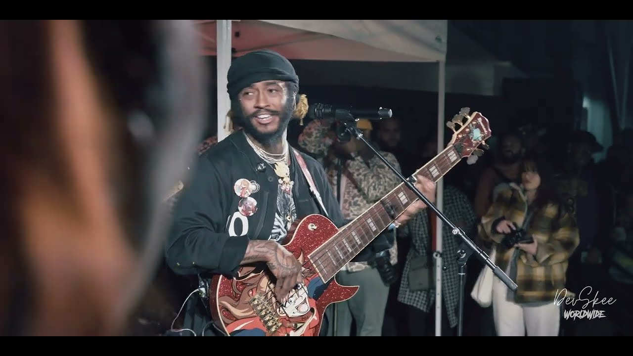 1500orNothin Day THUNDERCAT 8 Year Old Chucc On Drums!! Bass SOLO