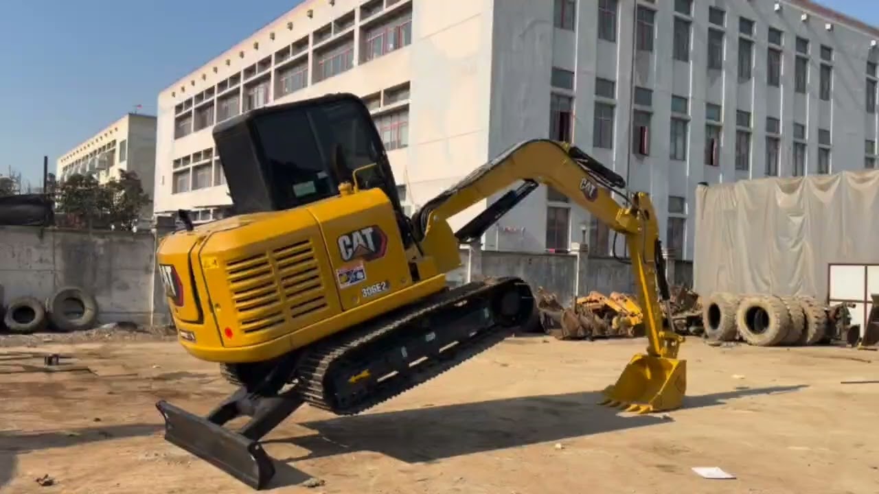 Used Caterpillar 306e Mini Small Tracked Excavator