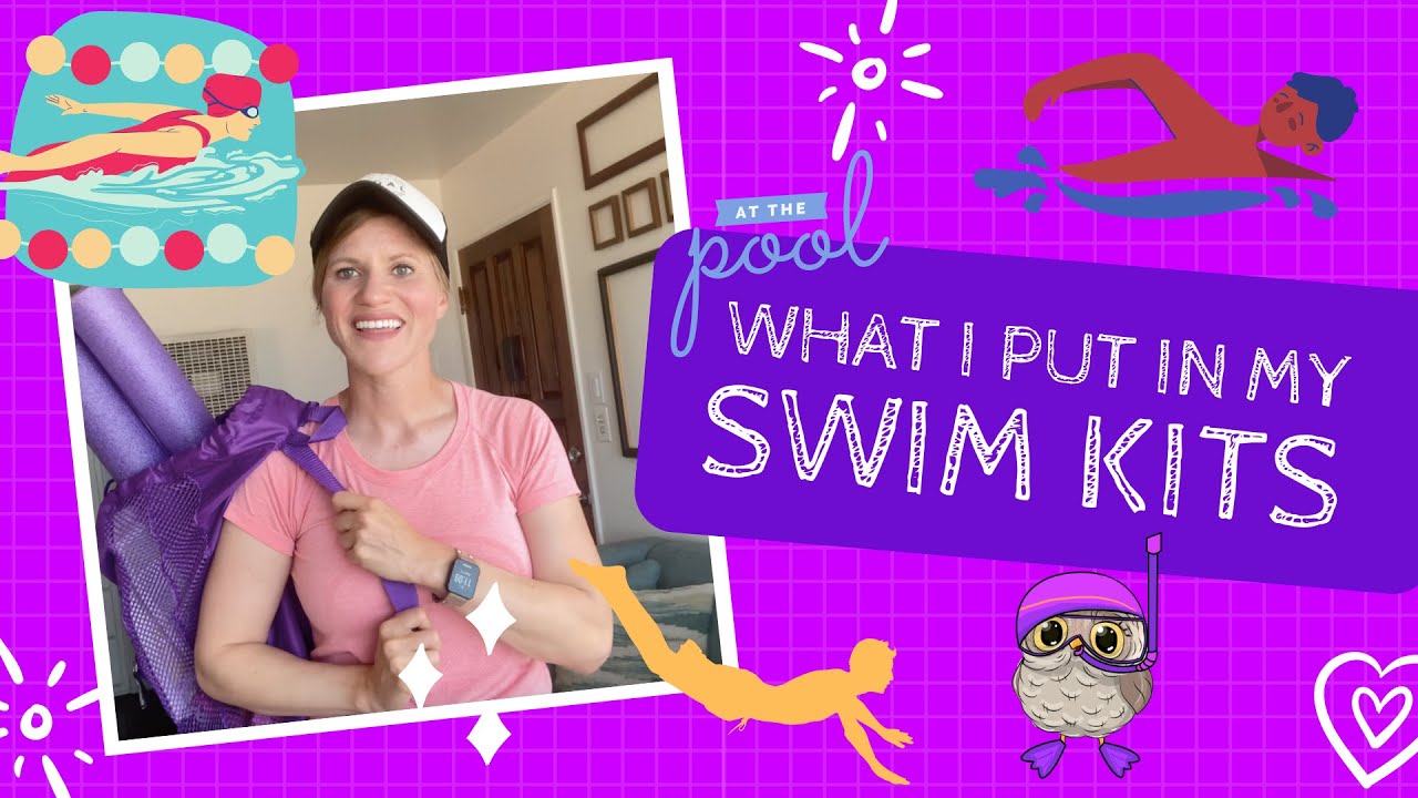 Swim Kits - Everything I Carry with Me to Teach Swim Private Lessons