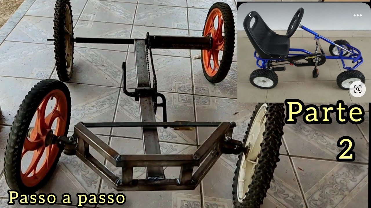 como fazer quadriciclo infantil caseiro (parte 2)