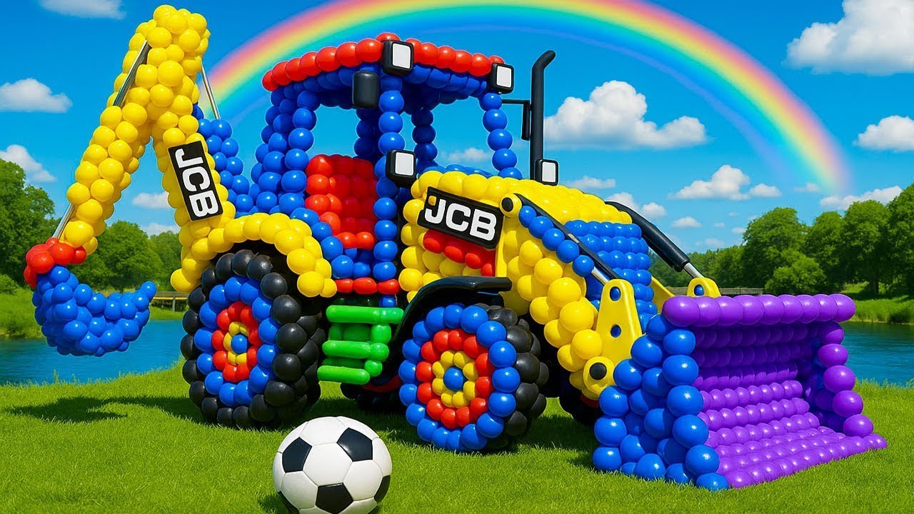 The mascot vibrato assistant JCB placed on the football field is popular, co-produced, and creative