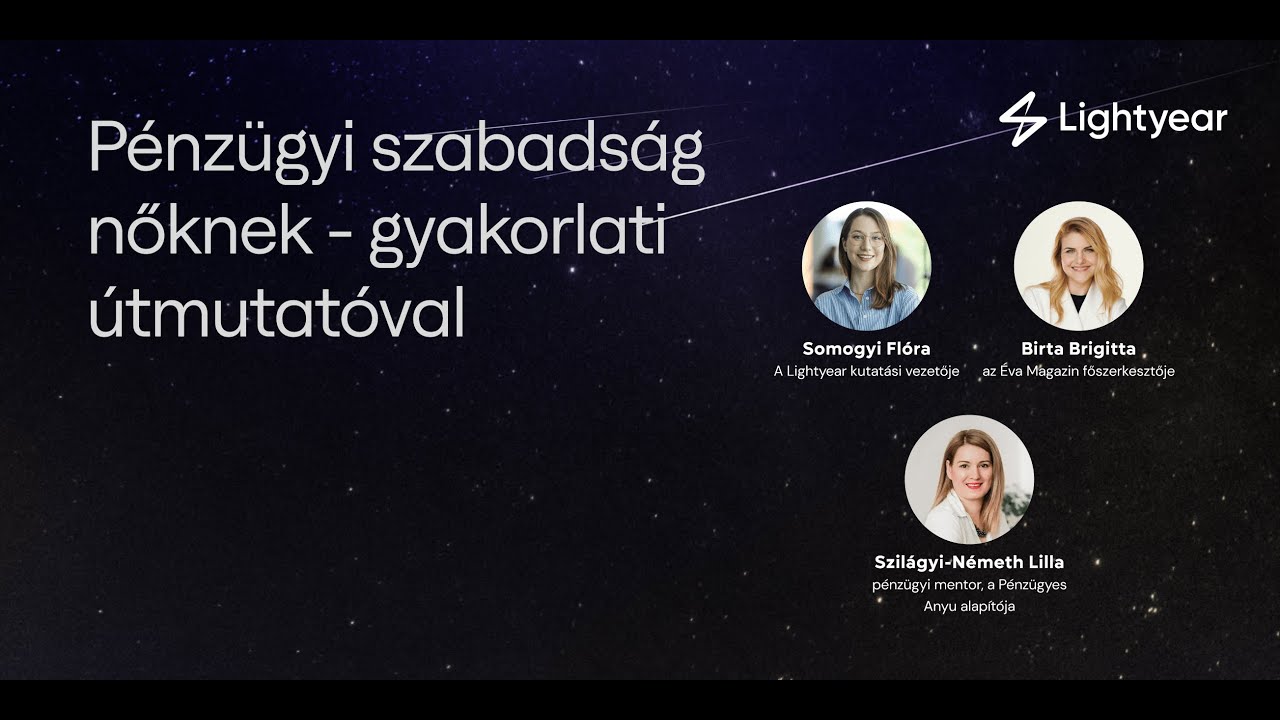 Pénzügyi szabadság nőknek - gyakorlati útmutatóval - Lightyear