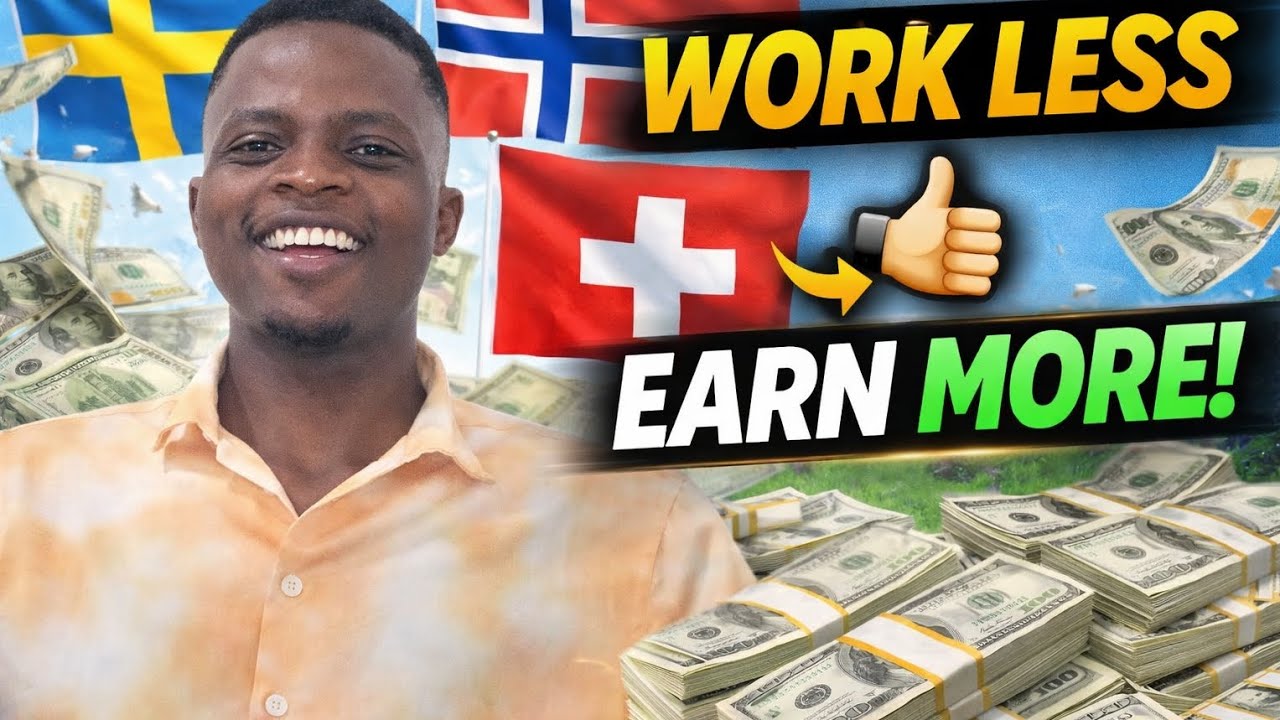Countires Where You Work LESS But EARN More