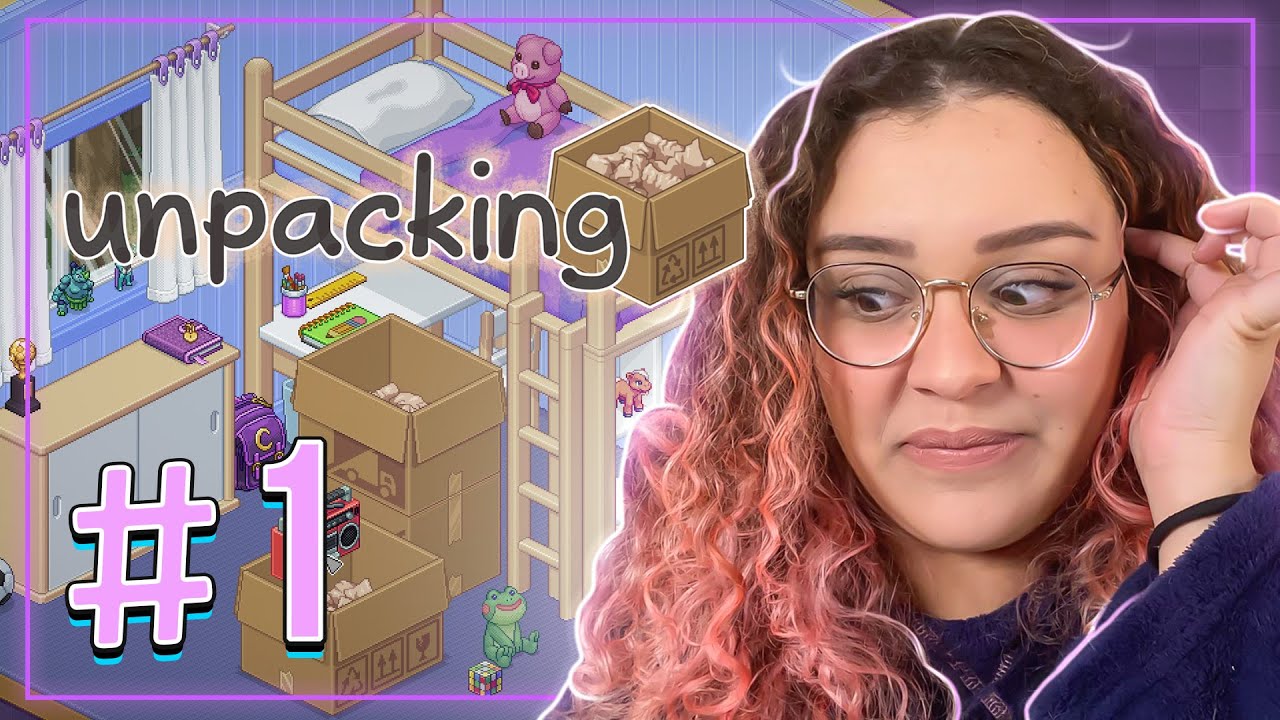 Maethe jogando Unpacking - Parte #1