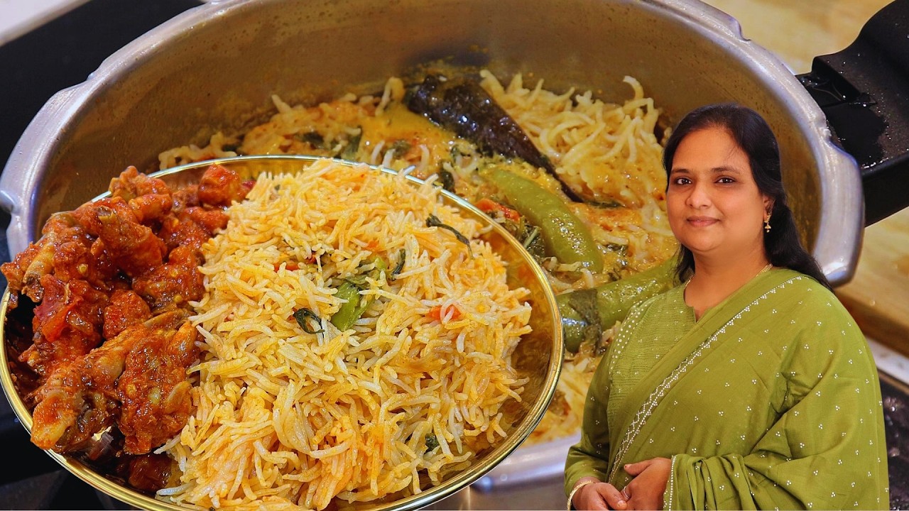 கல்யாணத்தில் சாப்பிடும் அதே சுவையில் இப்படி செஞ்சி பாருங்க Thengai Paal Birinji Sadam Chicken Curry