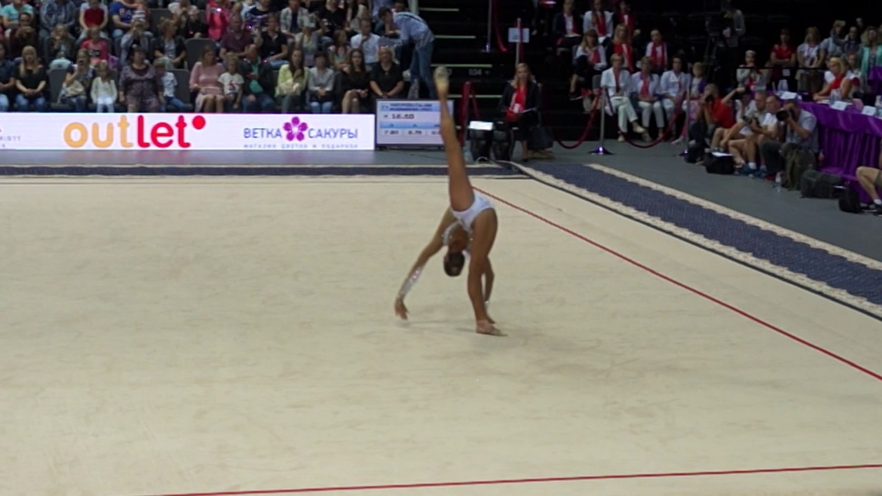 SOLDATOVA Aleksandra RUS  Final Ball World Challenge cup Minsk 06.08.2017