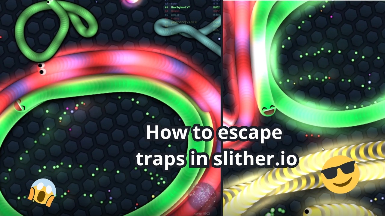 How to Escape ANY Trap in Slither.io