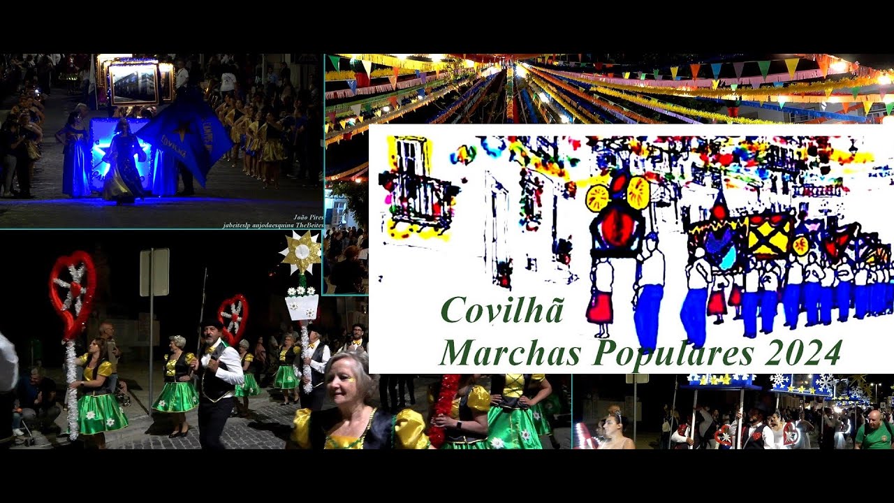 Desfile das Marchas Populares 2024, na Cidade da Covilhã.
