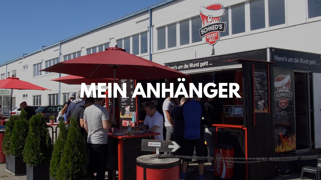 Wörmann Imbissanhänger | Mein Anhänger | Schned's Gourmet Grill