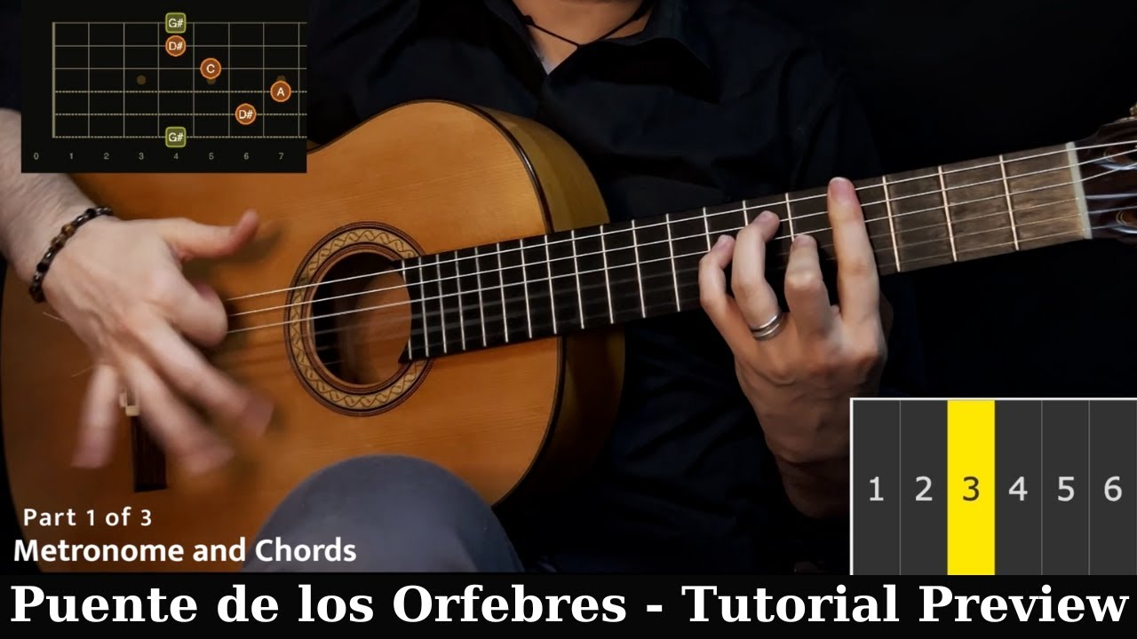 Tutorial Preview - PUENTE DE LOS ORFEBRES by Vicente Amigo