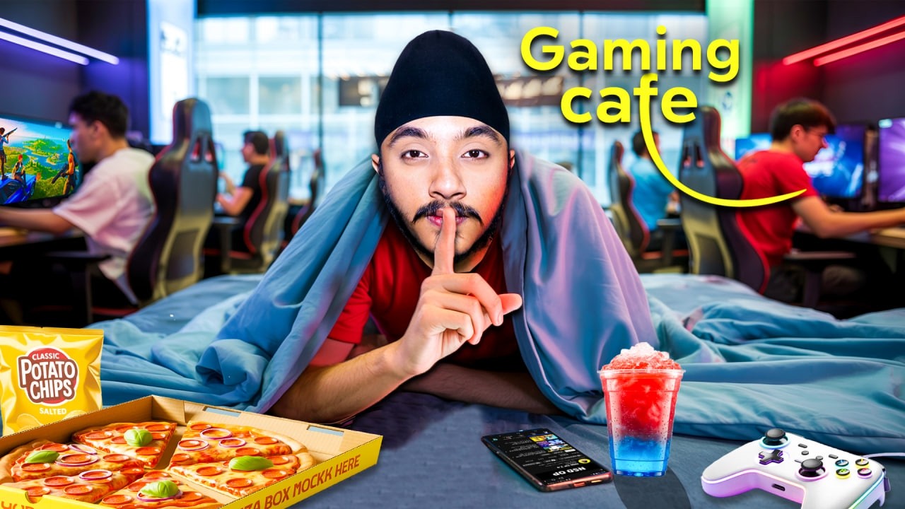 I Tried Surviving 24 Hours in an Indian Gaming Cafe!