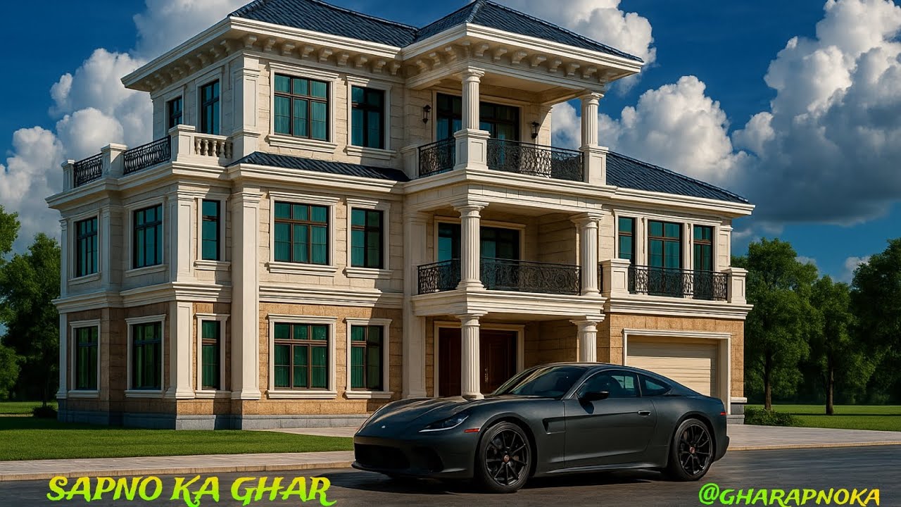 Most Beautiful House Design of 2025 | Dream Home Tour | Budget #ModernVilla #3DHouseTour #DreamHome