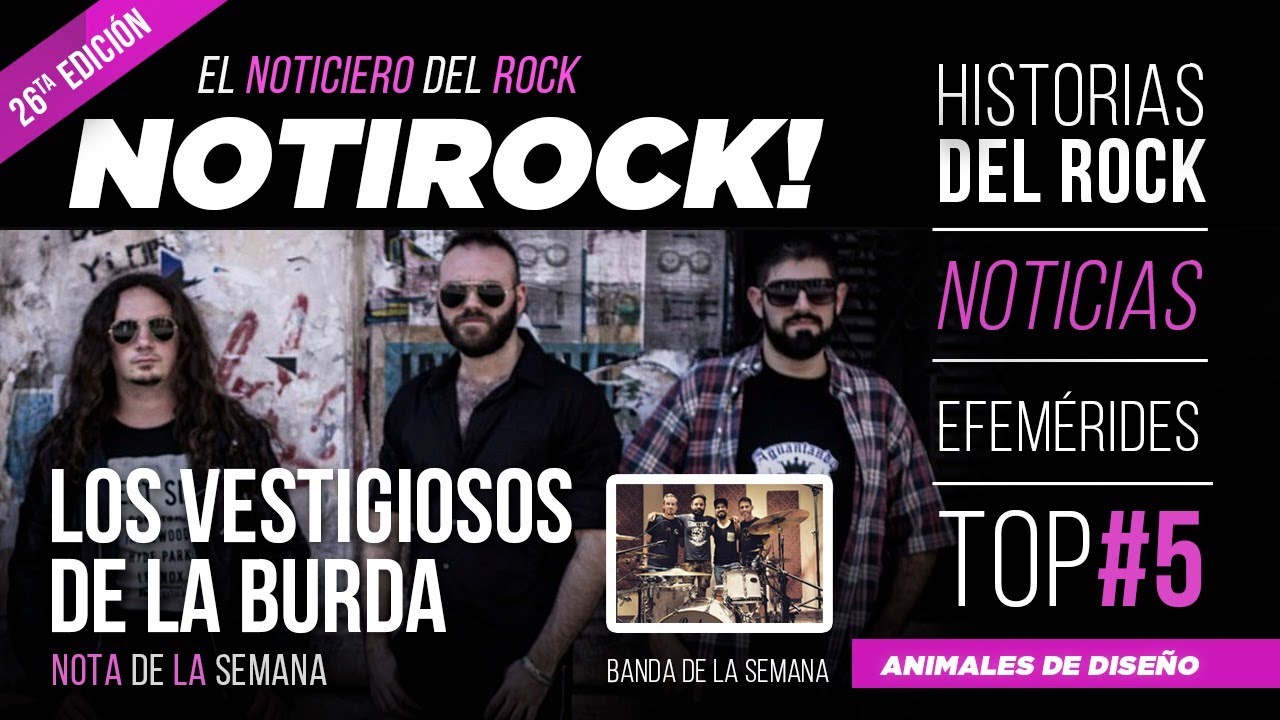 NOTIROCK # 26 #ROCK #NOTAS #TOP5