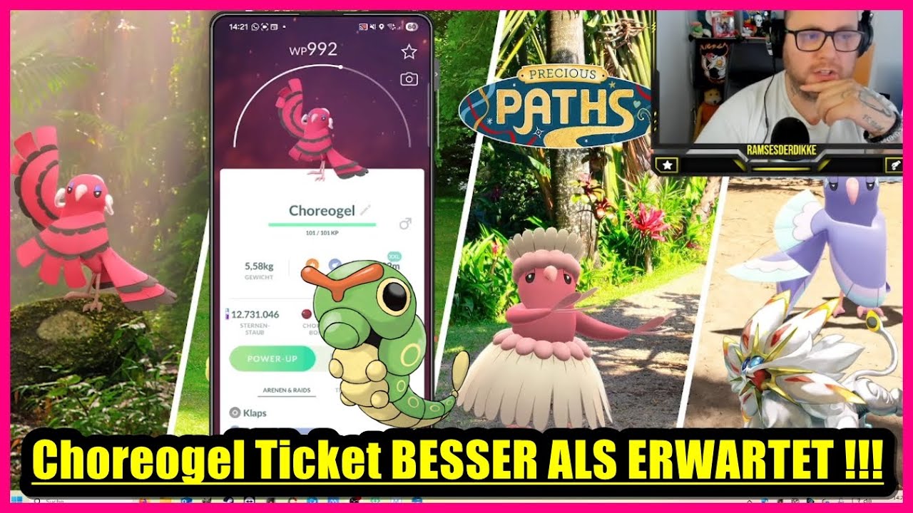 Choreogel Ticket BESSER ALS ERWARTET :O | Pokémon GO Deutsch # 3644