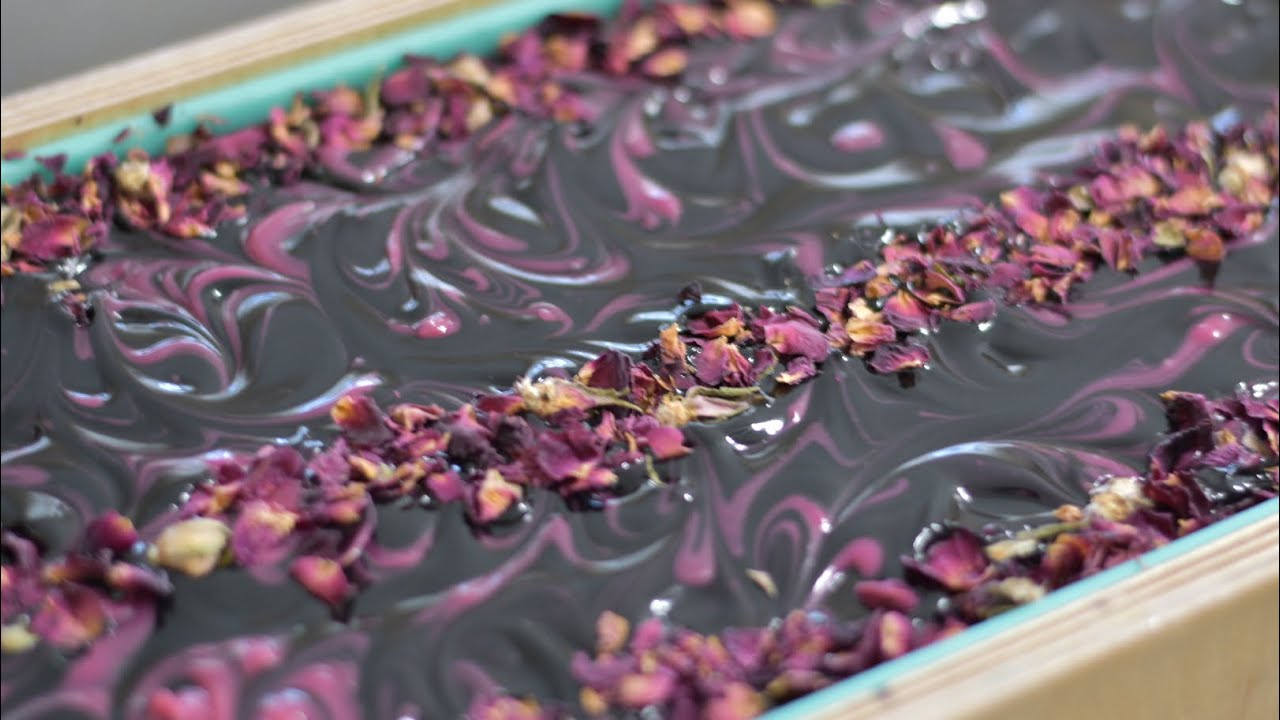 Sweetheart Roses Cold Process Soap Making